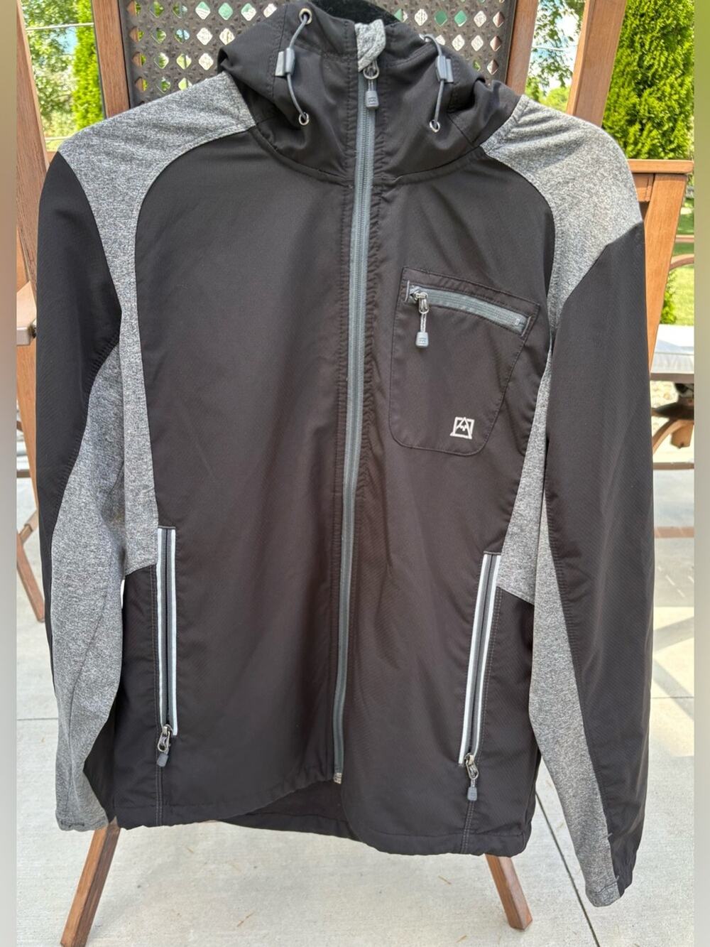 Women’s Avalanche Black & Gray Hooded Softshell Jacket